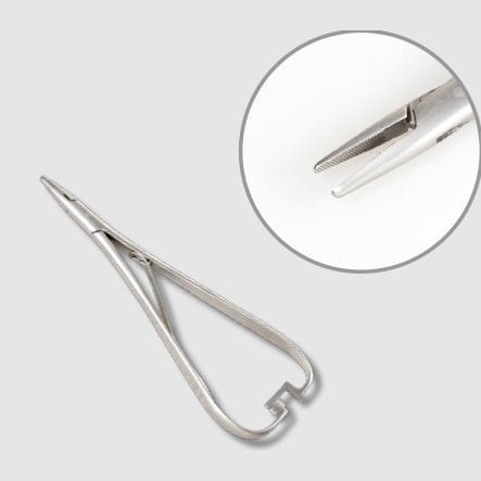 Porta-agulha para cirurgia odontológica - P-137 - WORLD BIO TECH   - de Mathieu