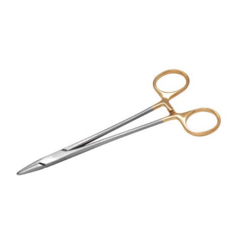 Porta-agulha cirúrgico - 14510 - YDM - de Hegar / em carboneto de tungstênio
