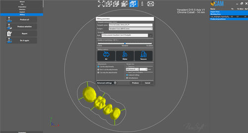 Software de calibração - Yenadent Cam 5.1 - Yenadent - CAD / CAM / odontológico
