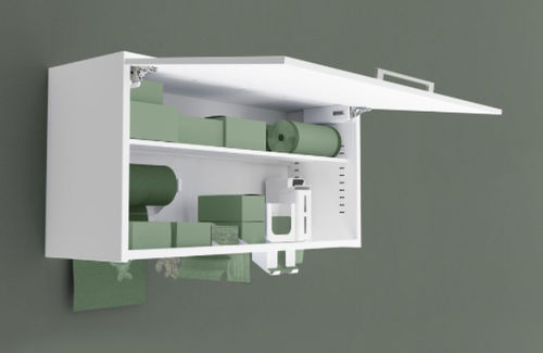 Armário para hospital - FXD100  - Zilfor - modular / com prateleiras / com porta