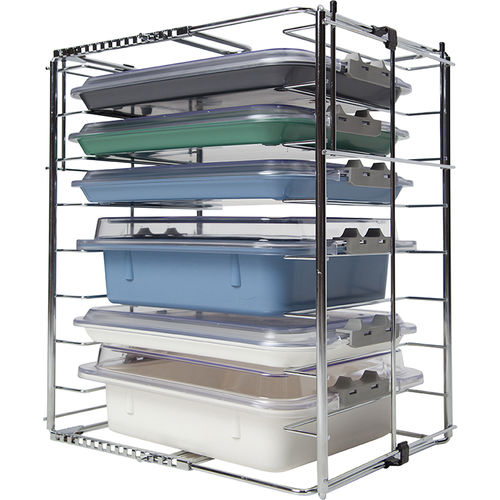 Rack para bandejas de instrumentos odontológicos - 21Z410 - ZIRC - de bancada