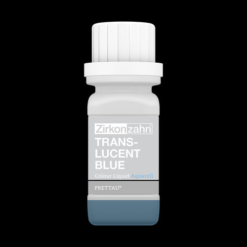 Material dentário para coroas dentárias - Colour Liquid Prettau® Aquarell Translucent Blue - Zirkonzahn - líquido / translúcido