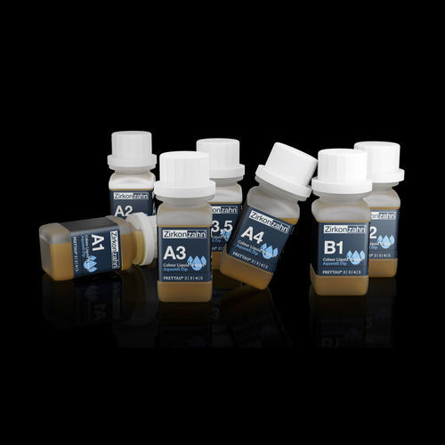 Material dentário em zircônia - Prettau Aquarell Dip - Zirkonzahn - para laboratório de prótese dentária / para manchas dentárias / líquido