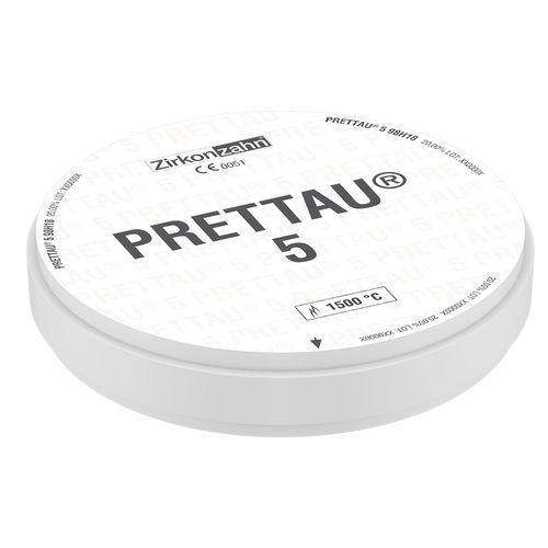 Material dentário em zircônia - Prettau&reg; 5 - Zirkonzahn - em zircônia / para pontes dentárias / para pilares de implantes