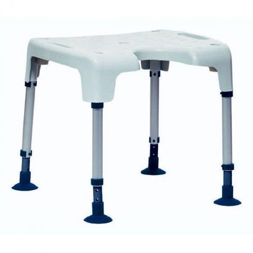 Cadeira de banho com abertura higiênica - AQUATEC PICO  - Invacare - com altura regulável / higiênica