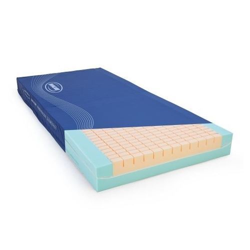 Colchão para cama hospitalar - Softform Premier Visco - Invacare - em tecido / em espuma / com estrutura quadriculada