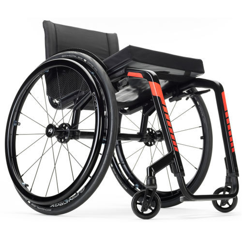 Cadeira de rodas ativa - Küschall The KSL - Invacare - para ambientes externos / para ambiente interno / dobrável