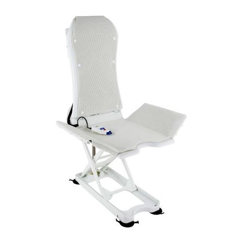 Assento para banheira com encosto - Aquatec Kogia - Invacare - ergonômico / elevatório
