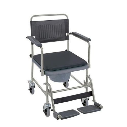 Cadeira higiênica com braços - CASCATA H720T - Invacare - com balde / com rodízios / dobrável