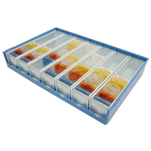 Bandeja de distribuição de medicamentos para tratamentos - F-BLP-5100 - Behmpat Producciones S.L - de carrinho / de tipo semanal