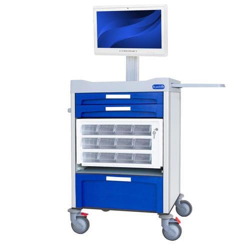 Estação de trabalho informática médico-hospitalar - F-DNOVMED-C2-22 - Behmpat Producciones S.L - móvel