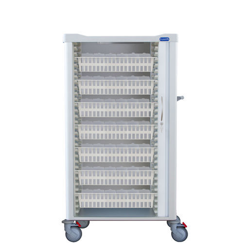 Carrinho para hospital - F-C-6040-1500PE - Behmpat Producciones S.L - para medicamentos / de transporte / para tratamentos