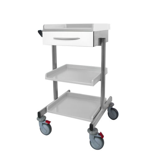 Carrinho hospitalar - F-MTB-INOX - Behmpat Producciones S.L - para hospital / para aparelho / de transporte