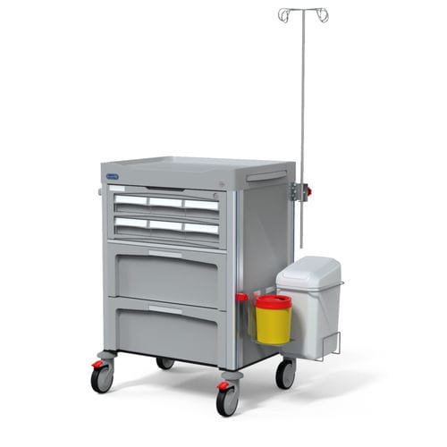 Carrinho para hospital - F-DNOVMED-C2-22 - Behmpat Producciones S.L - para medicamentos / de transporte / de acondicionamento