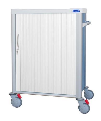 Carrinho para hospital - F-C-6040-1050 - Behmpat Producciones S.L - multifuncional / com compartimentos / com porta persiana deslizante