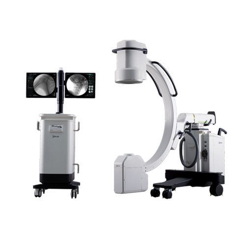 Intensificador de imagem móvel - XPLUS 35 - GEMSS Medical Systems - com tubo intensificador de imagem / com coluna de vídeo