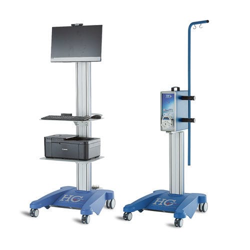 Sistema de urodinâmica computadorizado - Maestro - HC Italia - com rodízios / com eletromiografia pélvica / com impressora