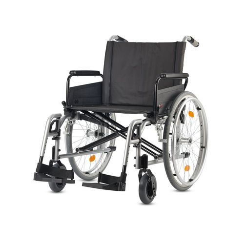 Cadeira de rodas manual - Pyro Light XL - Bischoff & Bischoff - para pessoas obesas / para ambientes externos / para ambiente interno