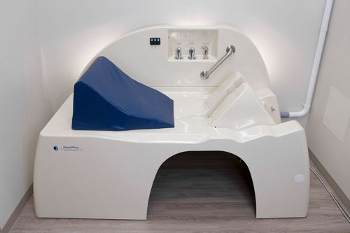 Mesa de exame manual - AquaWing - Prime Pacific Health Innovations Corp. - ergonômica