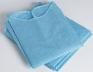 Camisola para paciente unissexo - Transcom - descartável