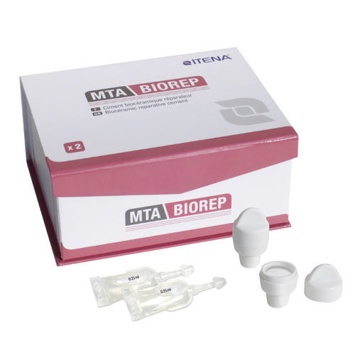 Cimento odontológico para restauração dentária - MTA Biorep - Itena Clinical - para cerâmica