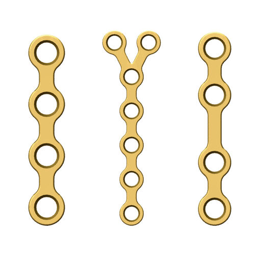 Placa de compressão óssea para metacarpo - Micromed Medizintechnik - proximal / metálica