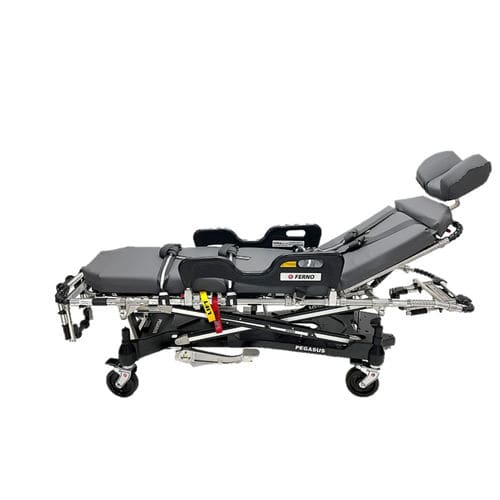 Carro-maca de transferência - Pegasus - Ferno (UK) Limited - para ambulâncias / hidráulico / com altura regulável
