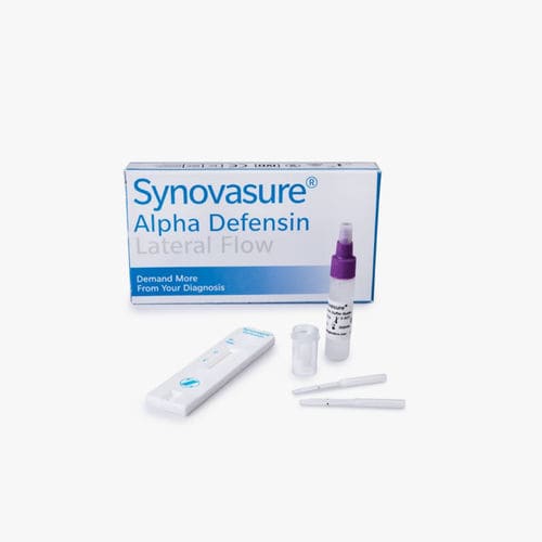 Kit de teste de infecção articular periprotética (IAP) - Synovasure®  - Zimmer Biomet - de líquido sinovial / ELISA / de fluxo lateral