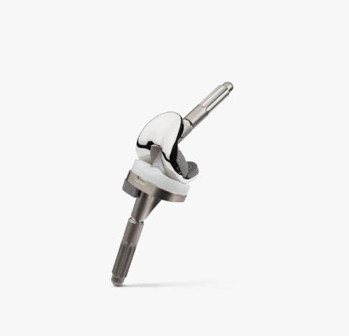 Prótese total de joelho - NexGen® Legacy® - Zimmer Biomet - de deslizamento com preservação do ligamento cruzado / com plataforma fixa / não cimentada