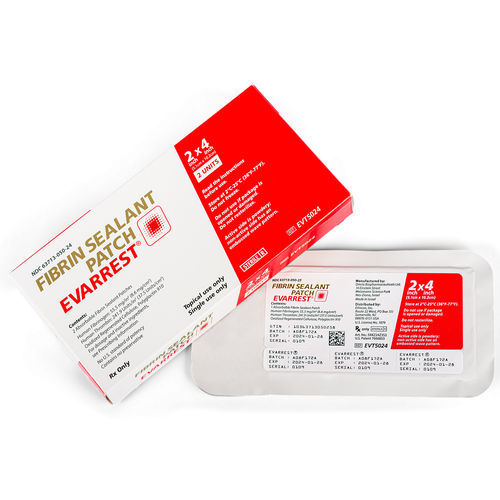 Agente hemostático em pads - EVARREST™ - Ethicon - para tratamento cirúrgico de feridas