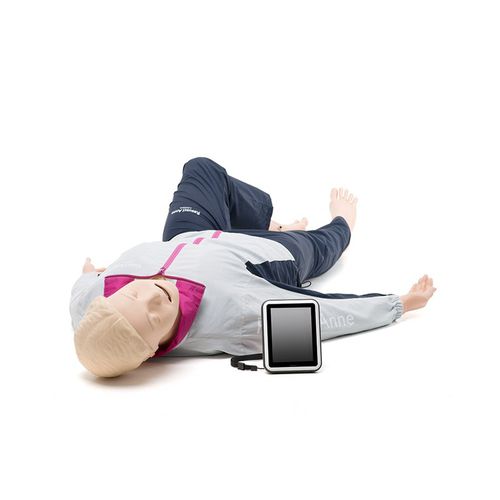 Simulador de paciente de controle de vias aéreas - Resusci Anne - Laerdal Medical - para reanimação / para RCP / para procedimentos de emergência médica