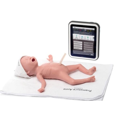 Simulador neonatal - Premature Anne - Laerdal Medical - para treinamento / para cuidados gerais de saúde / para enfermagem