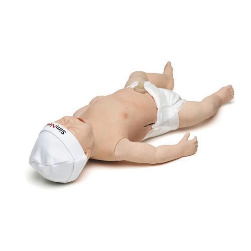 Simulador para treinamento - SimNewB - Laerdal Medical - de controle das vias aéreas / para reanimação / para cuidados clínicos