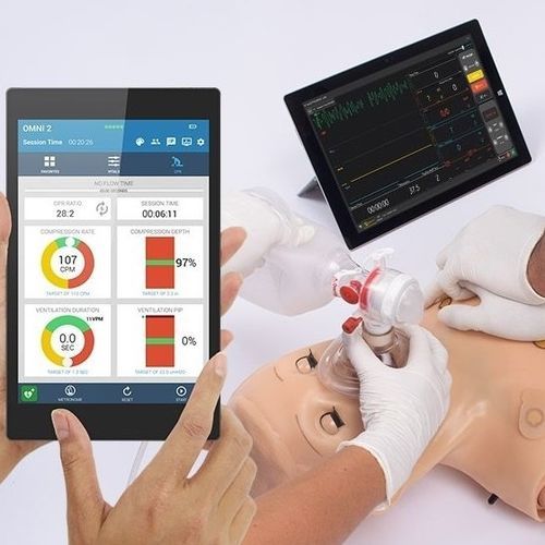 Simulador de controle de vias aéreas - Code Blue® III - Gaumard - para RCP / para treinamento / para procedimentos de emergência médica