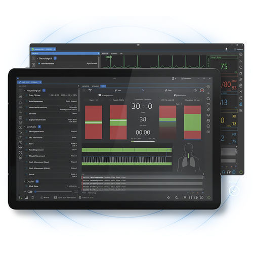 Software para treinamento - UNI® 3 - Gaumard - de gestão / de simulação paciente / médico-hospitalar