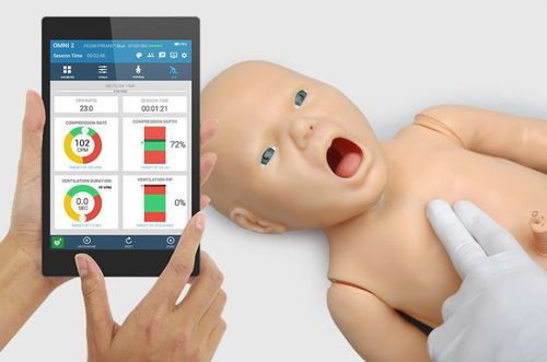Simulador de paciente de intubação - PEDI® S105.250 - Gaumard - de monitorização / para RCP / de infusão