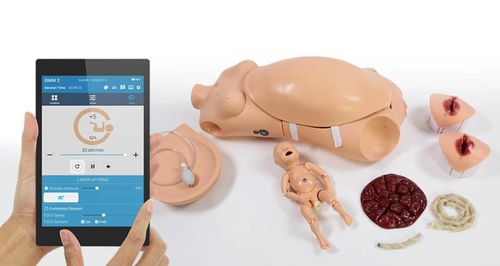 Simulador de parto - NOELLE® S552.250 - Gaumard - de monitorização / de sinais vitais / de ECG