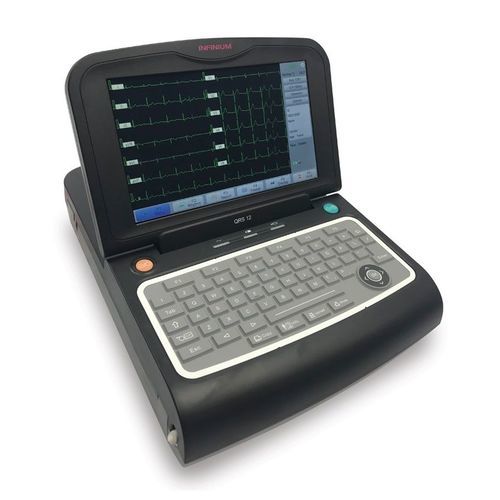 Eletrocardiógrafo para ECG em repouso - QRS-12 - Infinium - de 12 canais / digital / com teclado