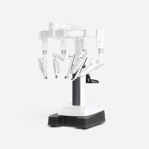 Robô cirúrgico para cirurgia ginecológica - Da Vinci 5 - Intuitive Surgical - para cirurgia minimamente invasiva / para cirurgia toracoscópica / para cirurgia laparoscópica