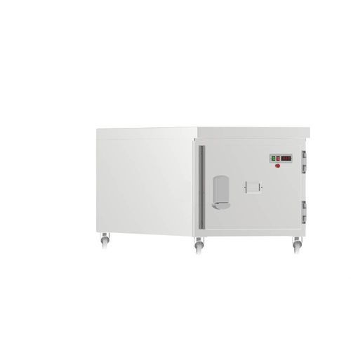 Câmara mortuária para macas de transporte de corpos - PS-SSNMU03 - PROJESAN - 1 corpo / com abertura frontal / com 1 porta