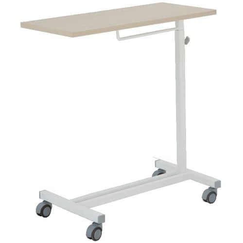 Mesa de refeição com rodízios - MS 2190  - MESPA - de altura regulável / com acionamento manual