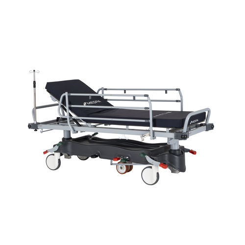 Carro-maca de transporte - Velo Advance - MESPA - de emergência / hidráulico / com encosto regulável