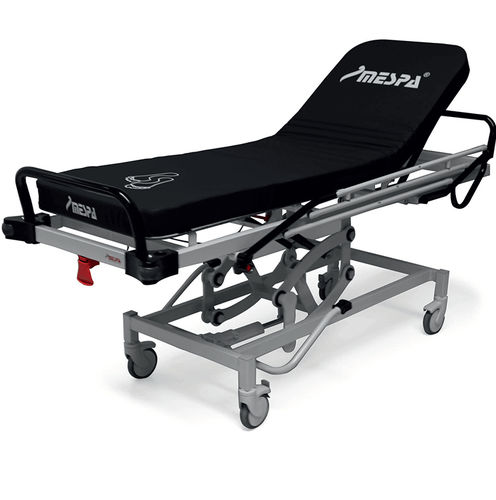 Carro-maca de transporte - MS 1200 - MESPA - de emergência / hidráulico / com altura regulável