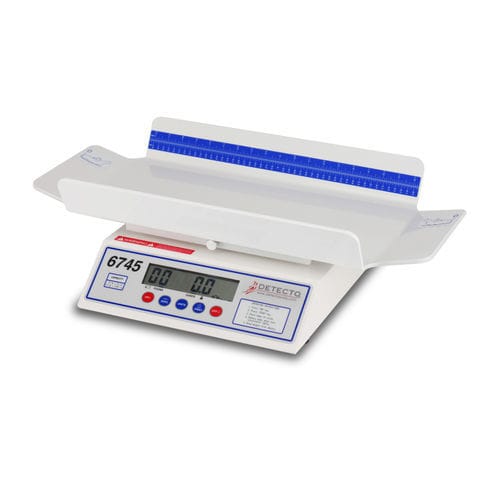 Balança para bebês eletrônica - 6745 - DETECTO - de mesa / com display LCD / com touch screen