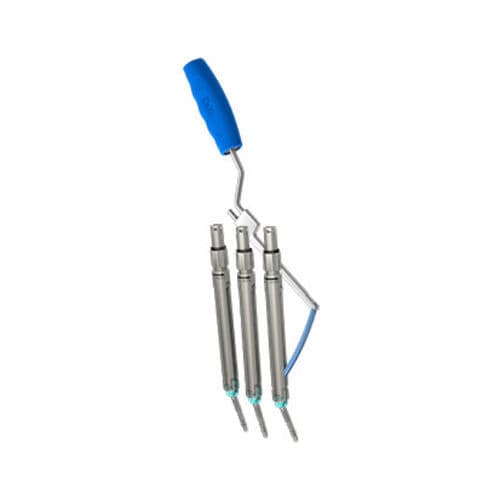 Sistema de posicionamento de parafusos pediculares minimamente invasivo - CHARSPINE2 - ChM