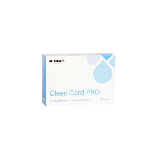 Kit de teste higiênico - Clean Card PRO  - Aidian Oy - de contaminação / clínico / de superfície