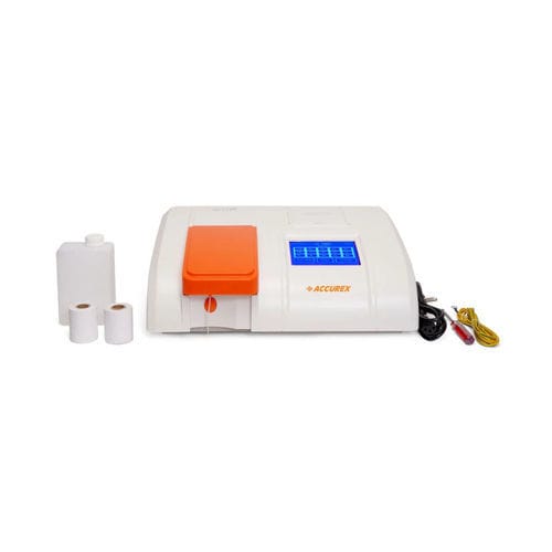 Analisador bioquímico semiautomático - Acculab At 112 Plus - Accurex Biomedical Pvt. Ltd.  - de bancada / com touch screen / RS232