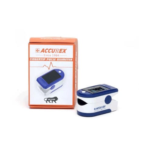 Oxímetro de pulso para dedo - Accurex Biomedical Pvt. Ltd.  - compacto / médico-hospitalar / infantil