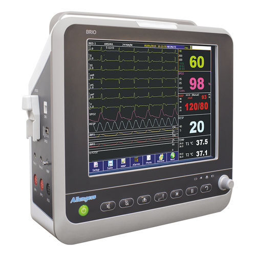 Monitor multiparamétrico de cabeceira - BRIO - Allengers Medical Systems - de ECG / RESP / de SpO2