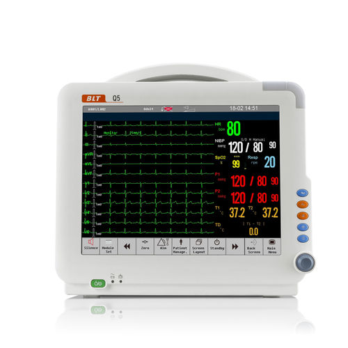Monitor multiparamétrico portátil - Q5 - Guangdong Biolight Meditech - modular / de ECG / RESP